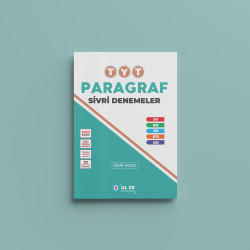 ALZE YAYINLARI TYT TÜRKÇE PARAGRAF DENEMELER