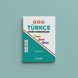 ALZE YAYINLARI TYT TÜRKÇE SİVRİ DENEMELER