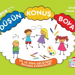 KONUŞAN ÇOCUK SCAMPER METODU İLE DÜŞÜN KONUŞ BOYA (3'LÜ SET)
