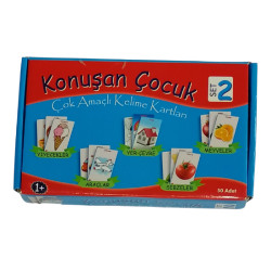 KONUŞAN ÇOCUK ÇOK AMAÇLI KELİME KARTLARI SET-2