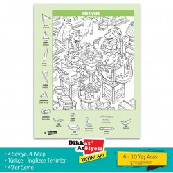 DİKKAT ATÖLYESİ HİDDEN PİCTURE GİZLİ RESİMLER 4'LÜ SET