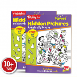 DİKKAT ATÖLYESİ FAVORİ HİDDEN PİCTURE 2'Lİ SET