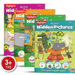 DİKKAT ATÖLYESİ HİGHLİGHTS MY FİRST HİDDEN PİCTURES 4'LÜ SET