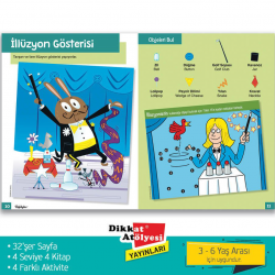 DİKKAT ATÖLYESİ HİGHLİGHTS MY FİRST HİDDEN PİCTURES 4'LÜ SET