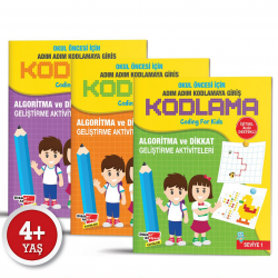 DİKKAT ATÖLYESİ OKULÖNCESİ KODLAMA ADIM ADIM KODLAMAYA GİRİŞ