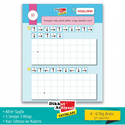 DİKKAT ATÖLYESİ OKULÖNCESİ KODLAMA ADIM ADIM KODLAMAYA GİRİŞ