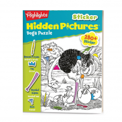 DİKKAT ATÖLYESİ STİCKER HİDDEN PİCTURE 2'li Set