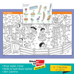 DİKKAT ATÖLYESİ STİCKER HİDDEN PİCTURE 2'li Set