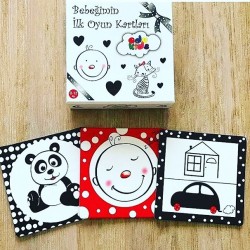 EDUKİDS BEBEĞİMİN İLK OYUN KARTLARI -  EĞİTİCİ OYUN KARTLARI