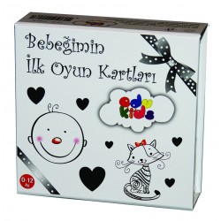 EDUKİDS BEBEĞİMİN İLK OYUN KARTLARI -  EĞİTİCİ OYUN KARTLARI