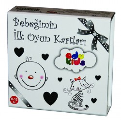 EDUKİDS BEBEĞİMİN İLK OYUN KARTLARI -  EĞİTİCİ OYUN KARTLARI