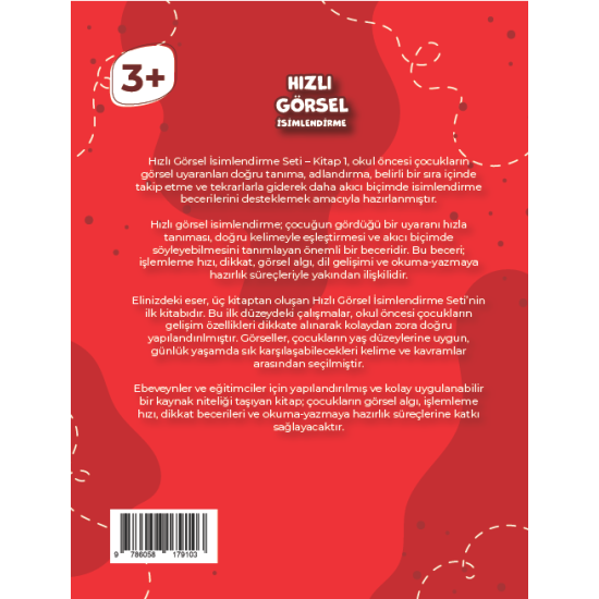 HIZLI GÖRSEL İSİMLENDİRME SETİ / KİTAP-1 (KONUŞAN ÇOCUK)