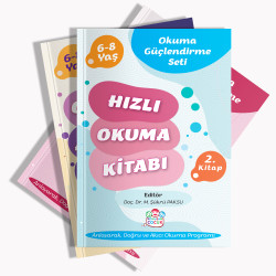 KONUŞAN ÇOCUK OKUMA GÜÇLENDİRME SETİ (3 KİTAP)